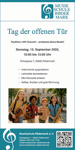 Flyer Tag der offenen Tür 2025